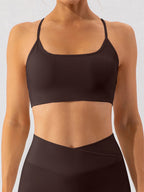 Spaghetti Strap Active Bra (5)