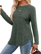 Round Neck Raglan Sleeve T-shirt (23)