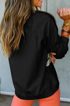Contrast Round Neck Long Sleeve Sweatshirt (9)