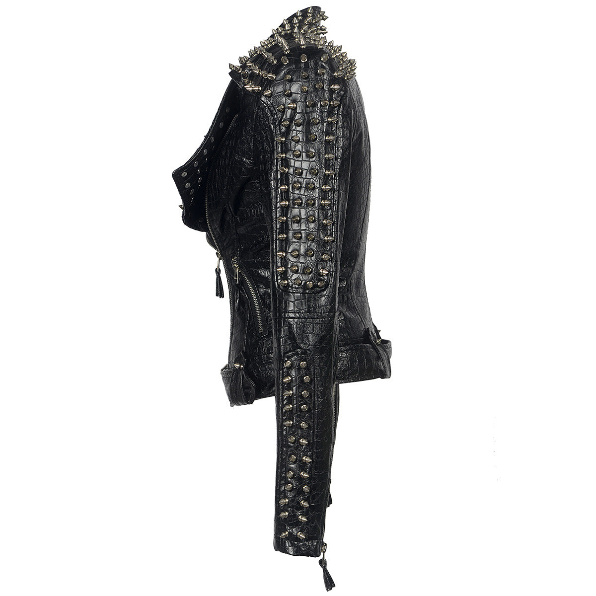 Short Leather Jacket photo 2