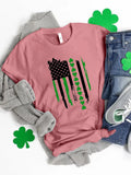 Graphic Round Neck Short Sleeve T-shirt