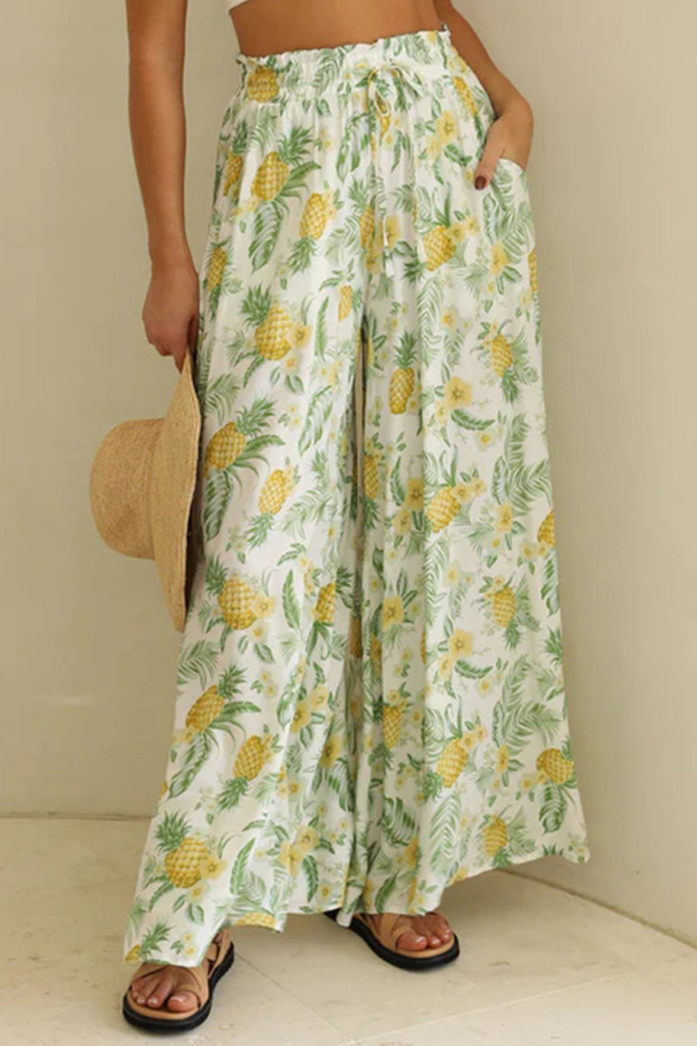 Tied Wide Leg Pants (6)