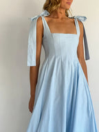 Gradient Tie Shoulder Maxi Dress (2)
