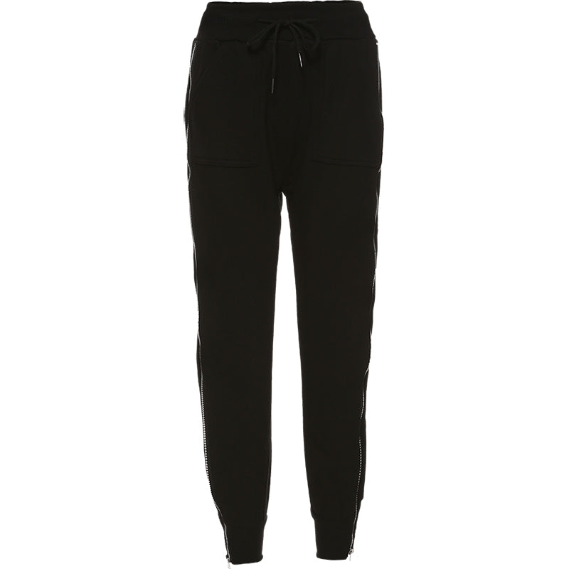 Loose Track Pants variant CJNSXZJS00400-Black-M|CJNSXZJS00400-Black-S|CJNSXZJS00400-Black-L