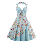 V-neck Dress variant CJNSSYLY12637-Sky blue-XXL|CJNSSYLY12637-Sky blue-XL|CJNSSYLY12637-Sky blue-S|CJNSSYLY12637-Sky blue-L|CJNSSYLY12637-Sky blue-M|CJNSSYLY12637-Sky blue-3XL|CJNSSYLY12637-Sky blue-4XL