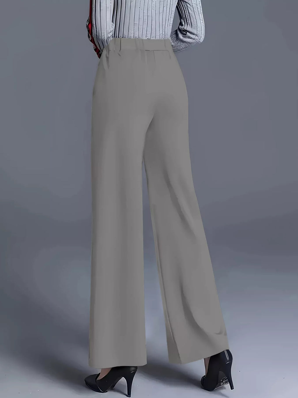 Wide Leg High Waist Pants (9)