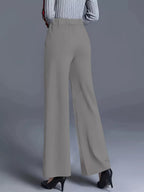 Wide Leg High Waist Pants (9)