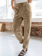 Drawstring Pants Pockets