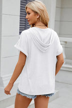 Hooded Short Sleeve T-shirt (16)