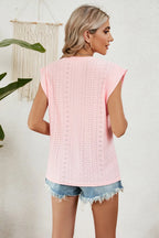 Eyelet Round Neck Tank (9)