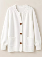 Full Size Button-down Knit Cardigan Plus (17)