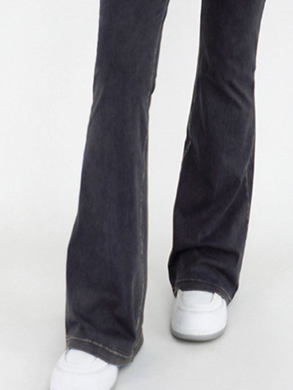 Wide Waistband Bootcut Jeans Pockets (12)