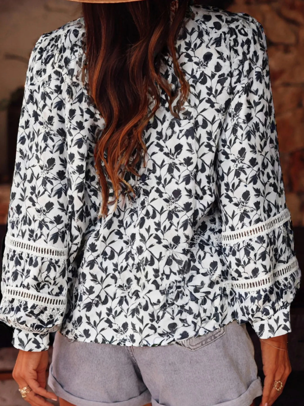 Floral Button Down Long Sleeve Shirt (10)