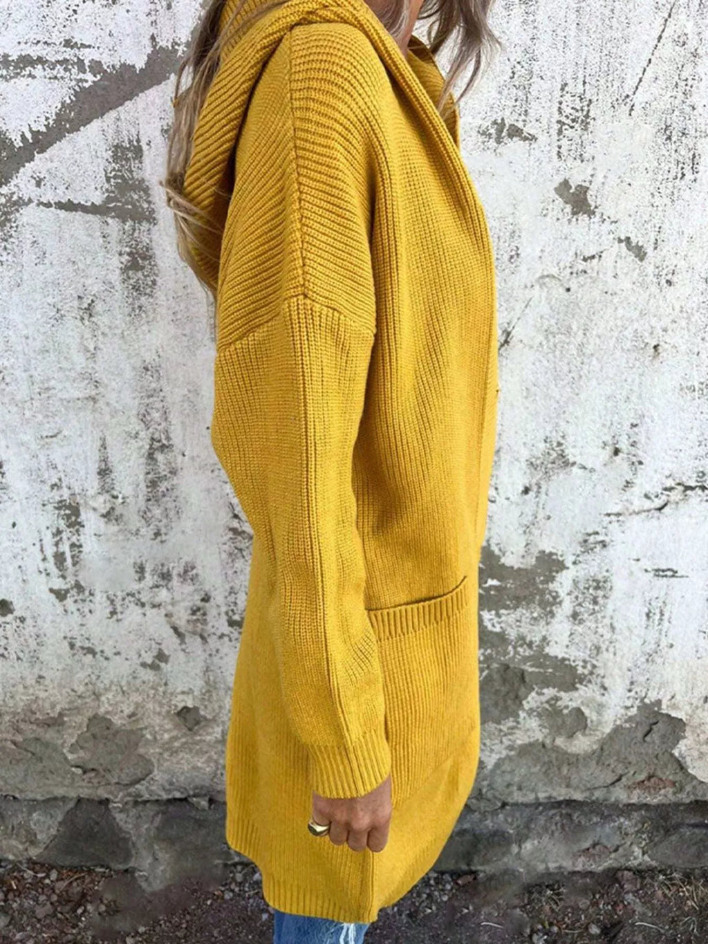Full Size Button-down Hooded Cardigan Plus (12)