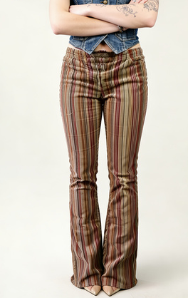 Low-rise Flare Pants variant CJKT286292001AZ|CJKT286292002BY|CJKT286292003CX|CJKT286292004DW|CJKT286292005EV|CJKT286292016PK