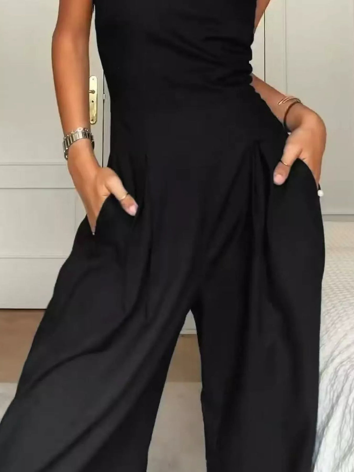 Strapless Wide Leg Jumpsuit (6)