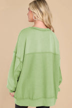 Exposed Seam Long Sleeve Sweatshirt (7)