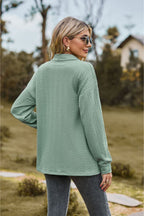 Collared Neck Long Sleeve Blouse (6)
