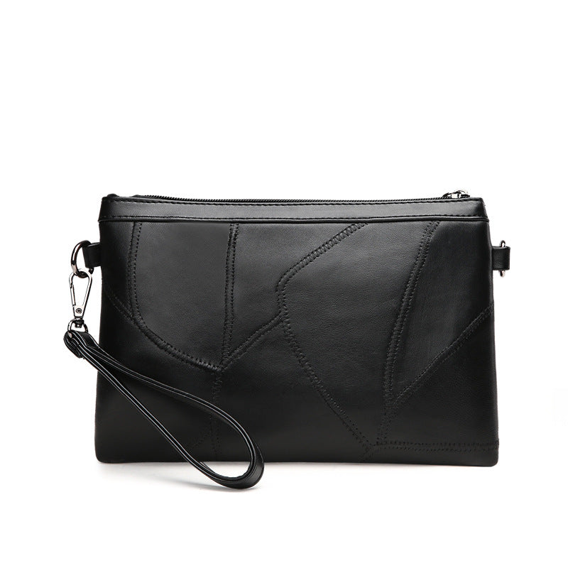 Leather Messenger Fringed Bag photo 5