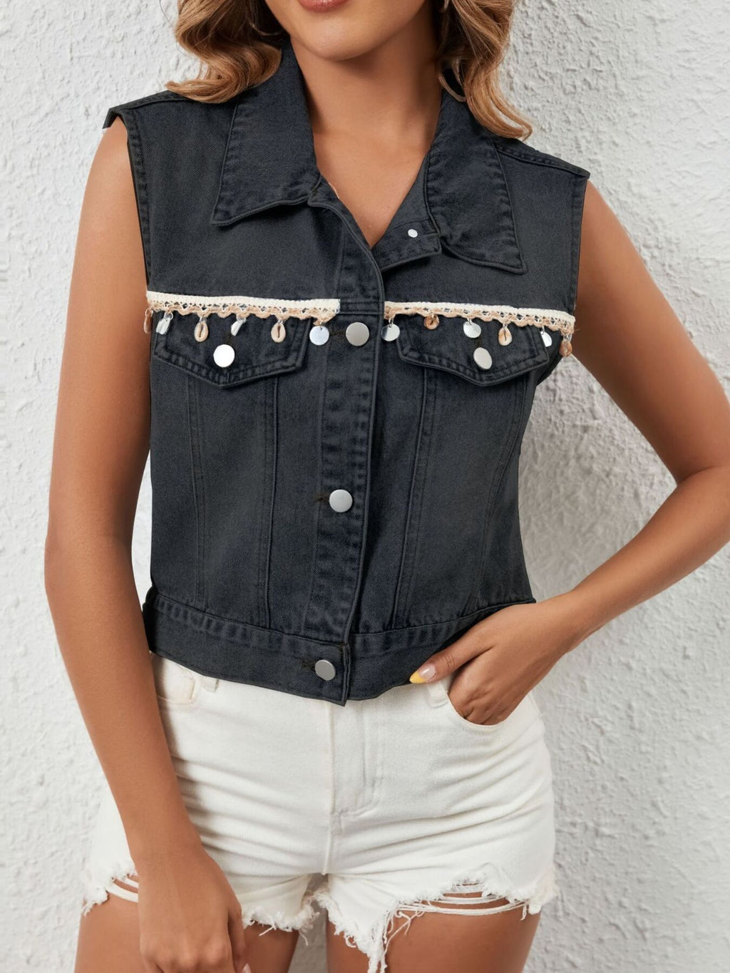 Button Up Denim Vest (11)