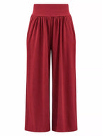 High-waisted Wide-leg Pants (54)