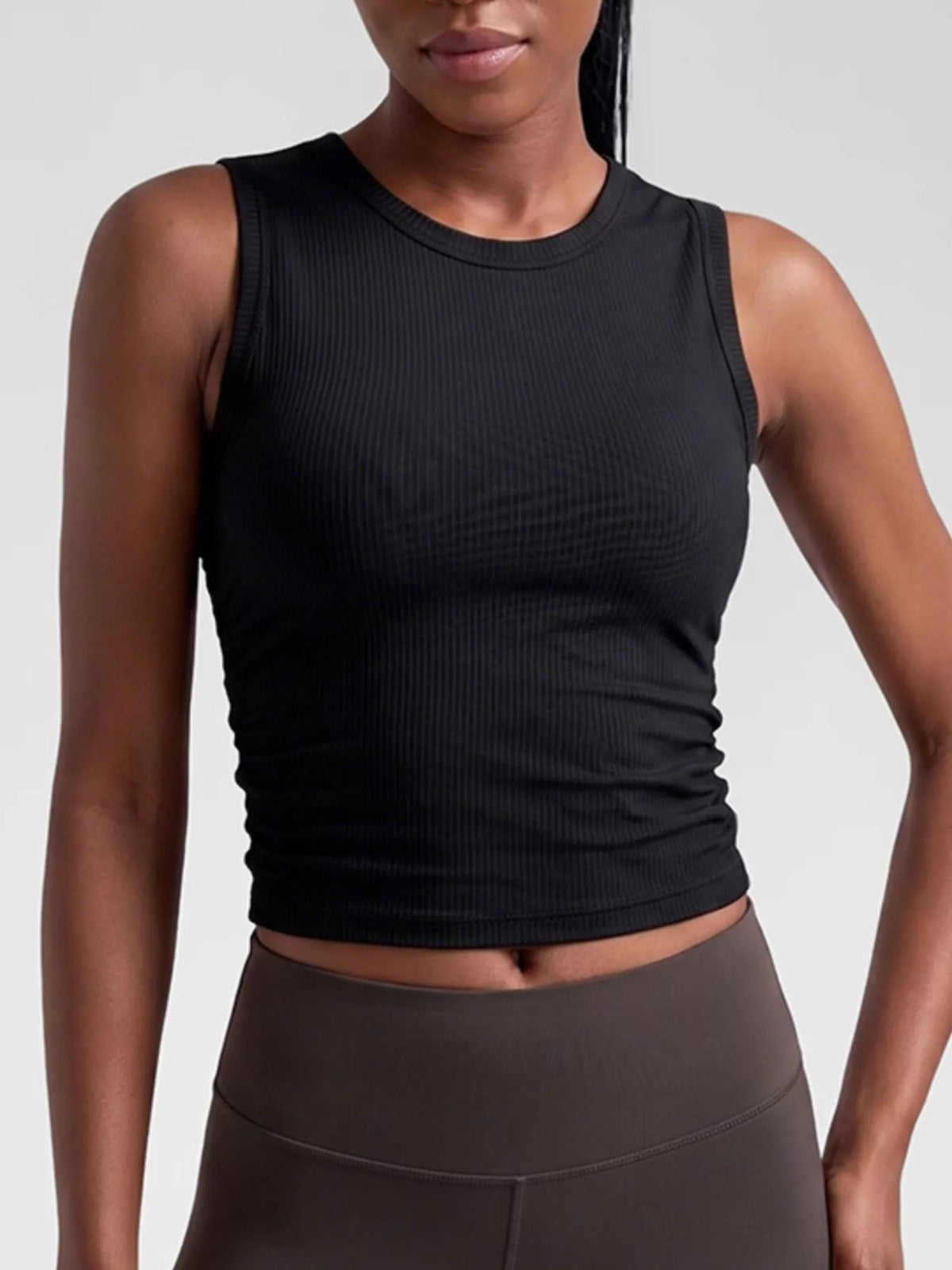 Ribbed Ruched Active Tank (6)