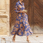 Printed Midi Dress photo 4