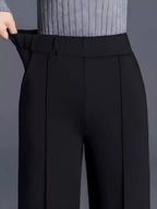 High-waisted Wide Leg Pants (2)