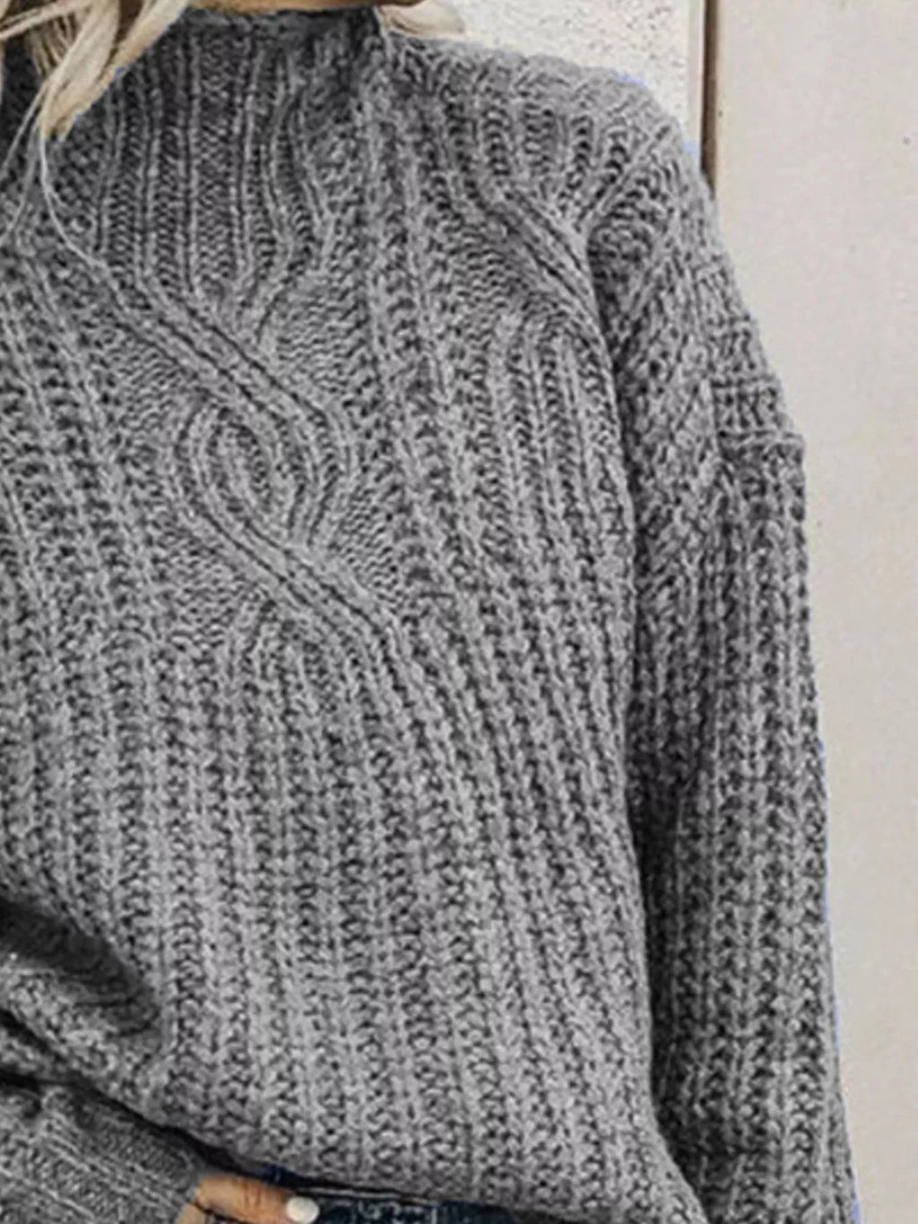 Turtleneck Long Sleeve Sweater (12)
