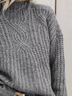 Turtleneck Long Sleeve Sweater (12)