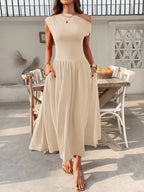 Single Shoulder Dress Pockets (13)