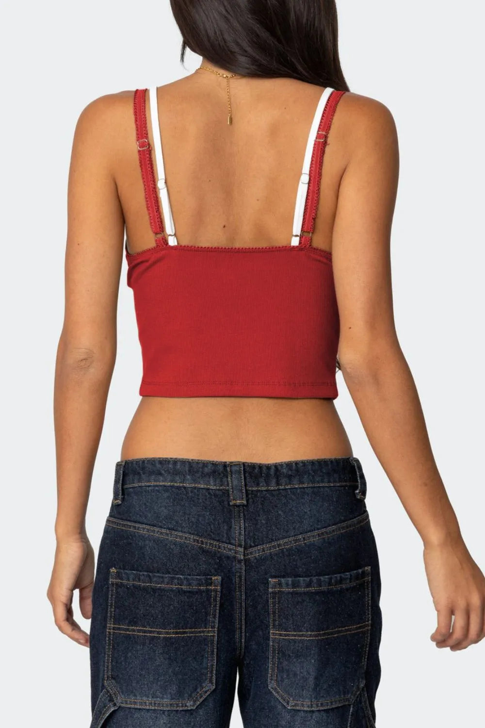 Lace Detail V-neck Cami (3)