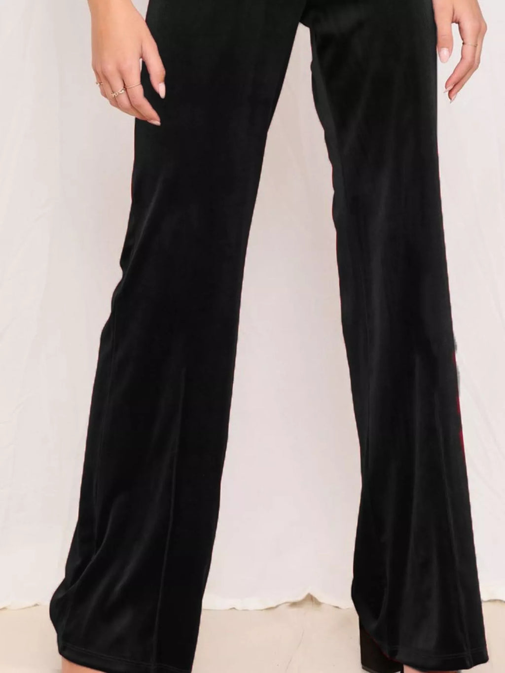 Full Size Velvet Wide Leg Pants Plus (9)