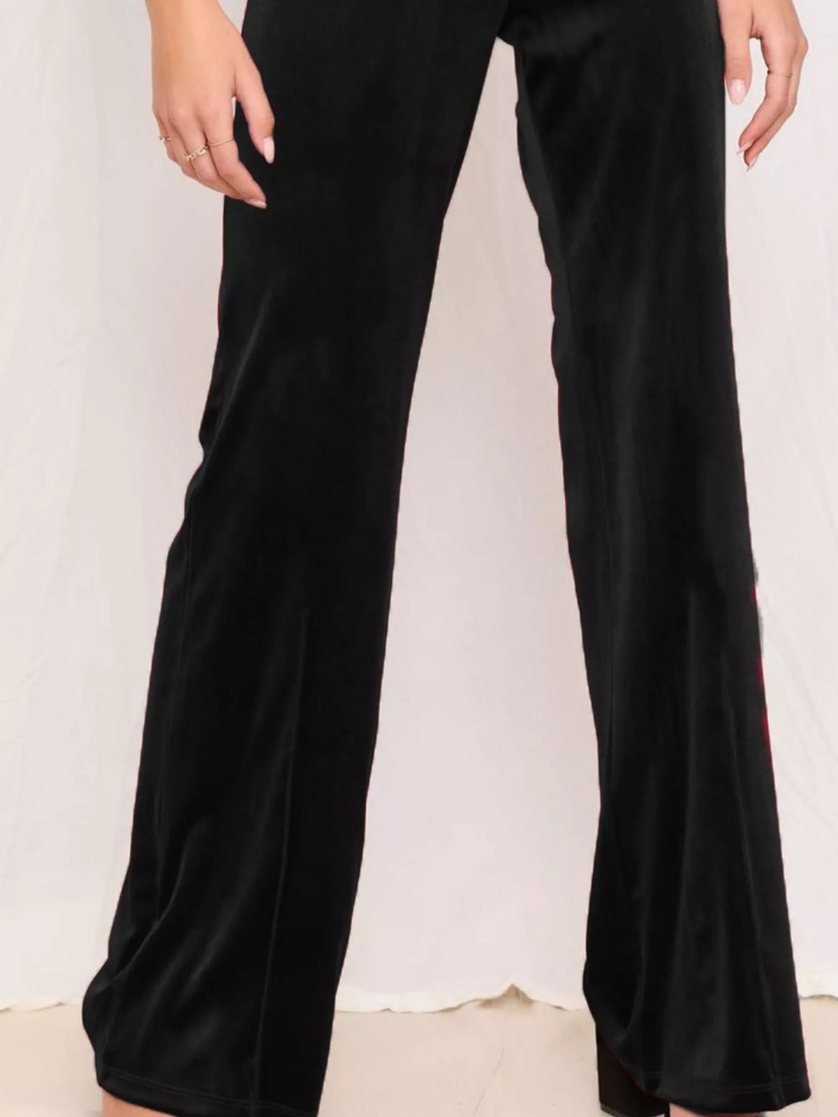 Full Size Velvet Wide Leg Pants Plus (9)