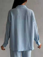 Button Down Shirt Pants Set (6)