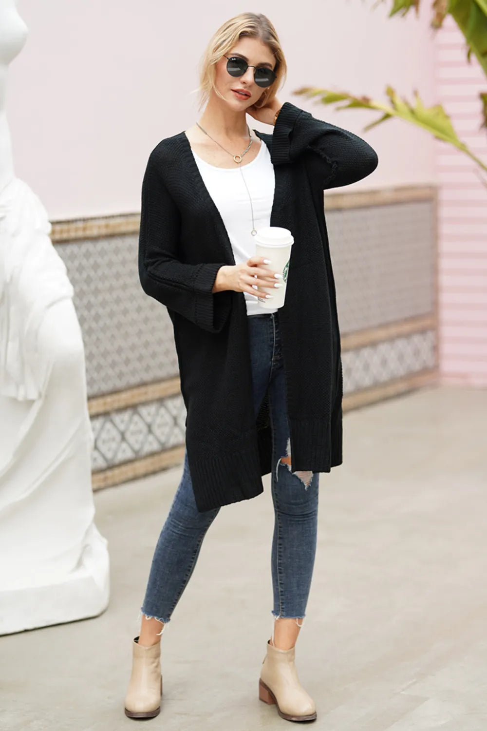 Open Front Long Sleeve Cardigan (12)