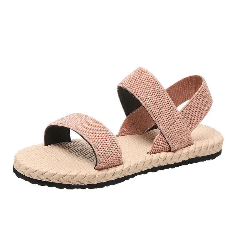 Open Toe Flat Sandals (3)