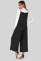 Full Size Cropped Wide Leg Overalls Pockets (2)