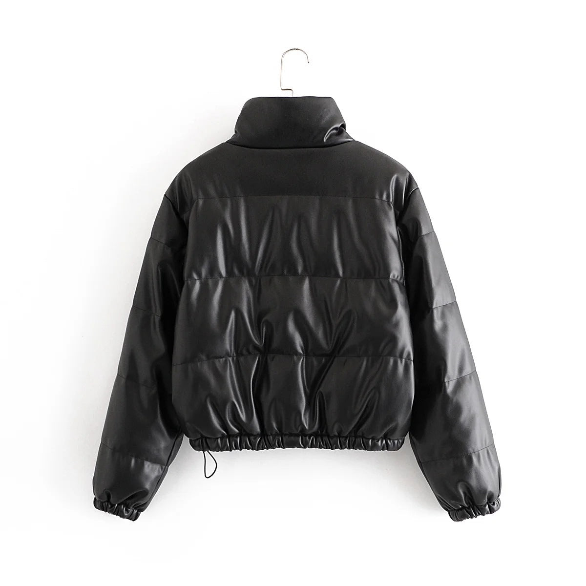 Faux Leather Cotton Jacket photo 1