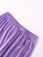 Full Size Velvet Hoodie Pants Set Plus (14)