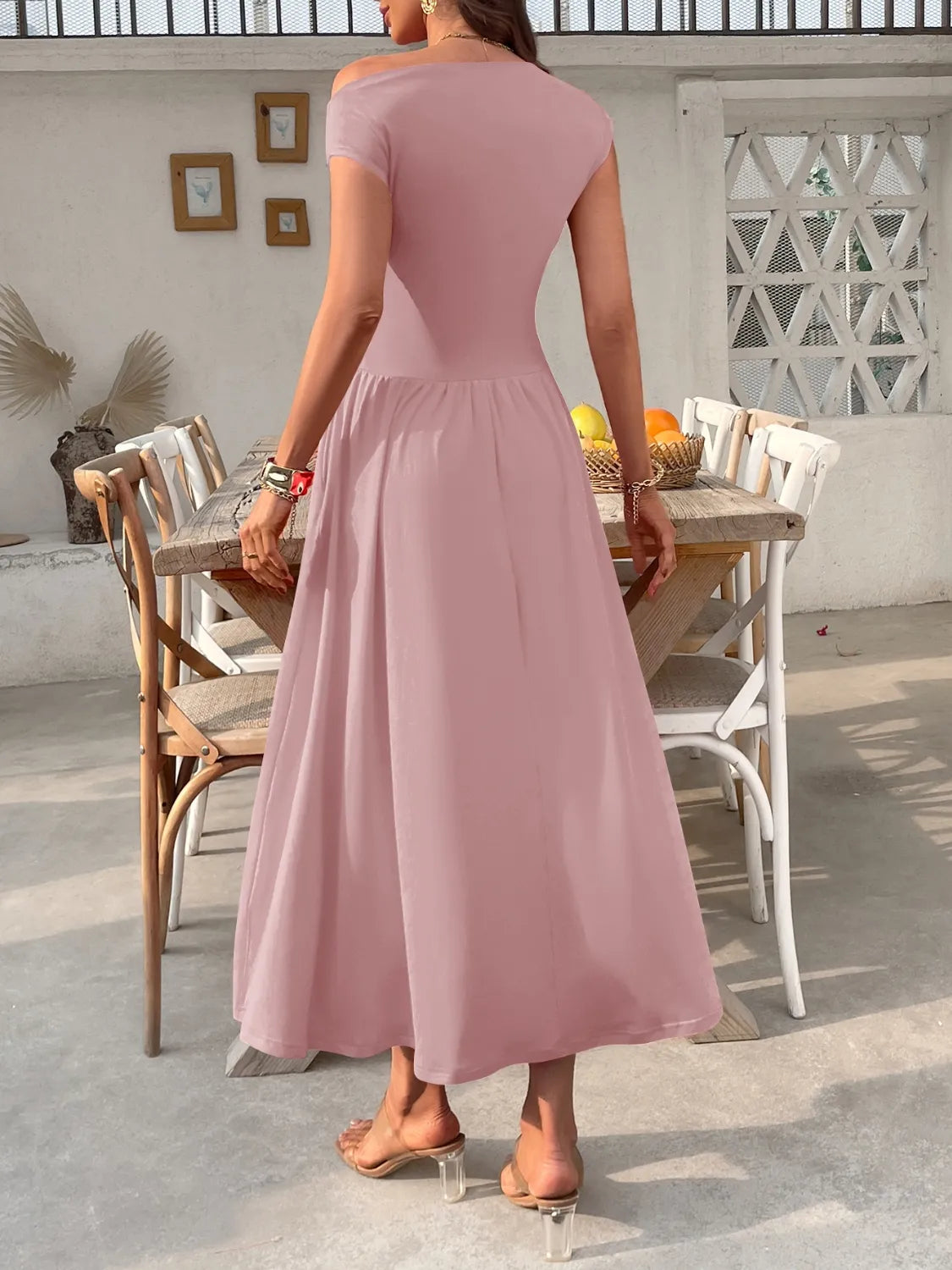 Single Shoulder Dress Pockets (9)