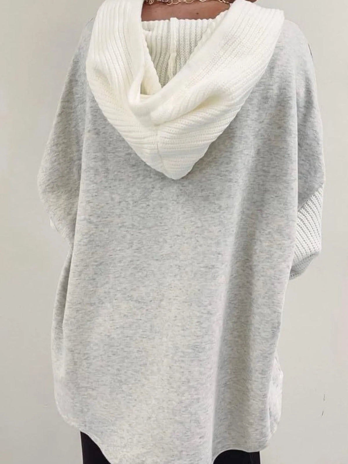 Drawstring Button Front Hoodie (3)