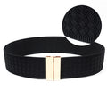 Waistband Versatile Dress Elastic Decorative Belt variant CJNSFSYD00566-Black Prismatic