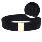 Waistband Versatile Dress Elastic Decorative Belt variant CJNSFSYD00566-Black Prismatic
