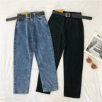 High-rise Loose Wide-leg Jeans photo 1