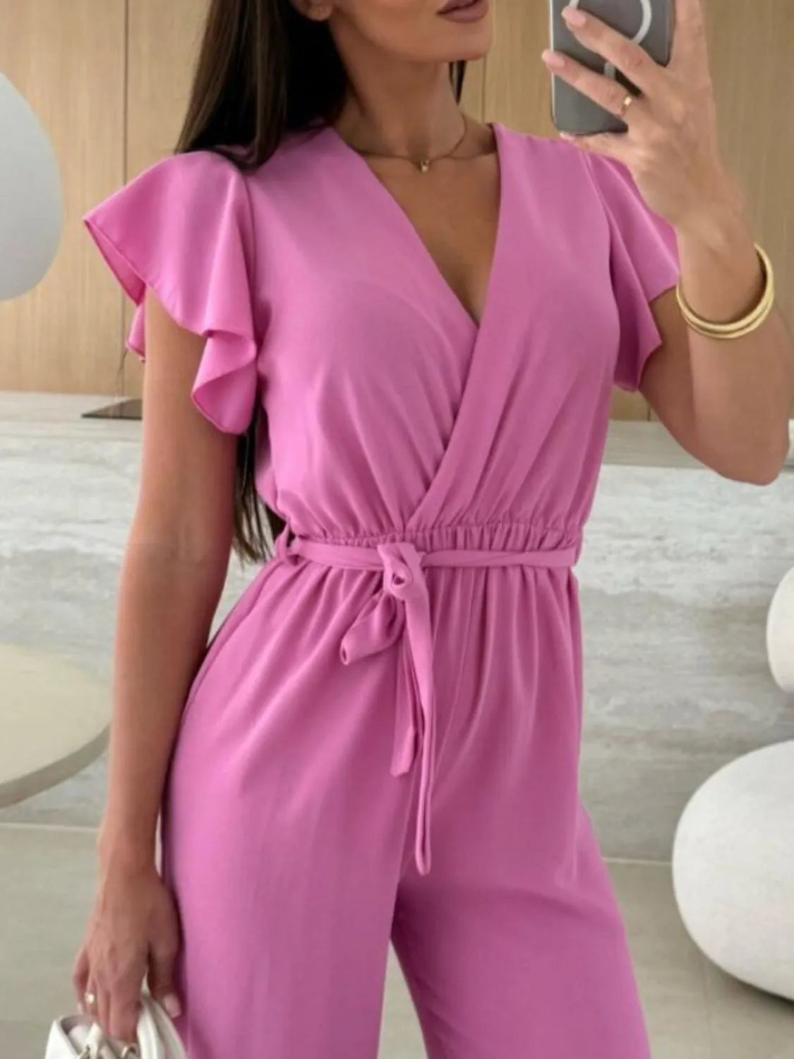 Tied Ruffled Wide Leg Jumpsuit (3)