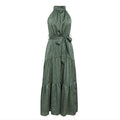 Printed Midi Dress variant CJNSSYLY04160-Green-M|CJNSSYLY04160-Green-L|CJNSSYLY04160-Green-S