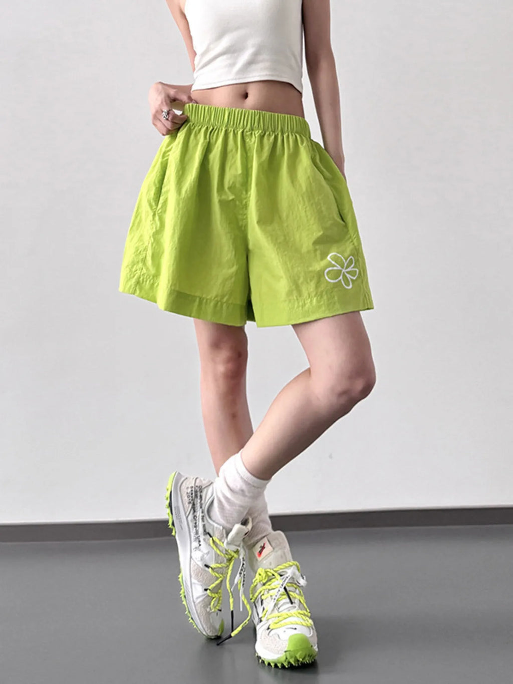 Elastic Waist Shorts (12)