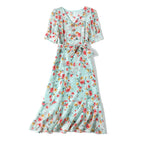Waist Closed Senior Sense Mulberry Silk Dress photo 4
