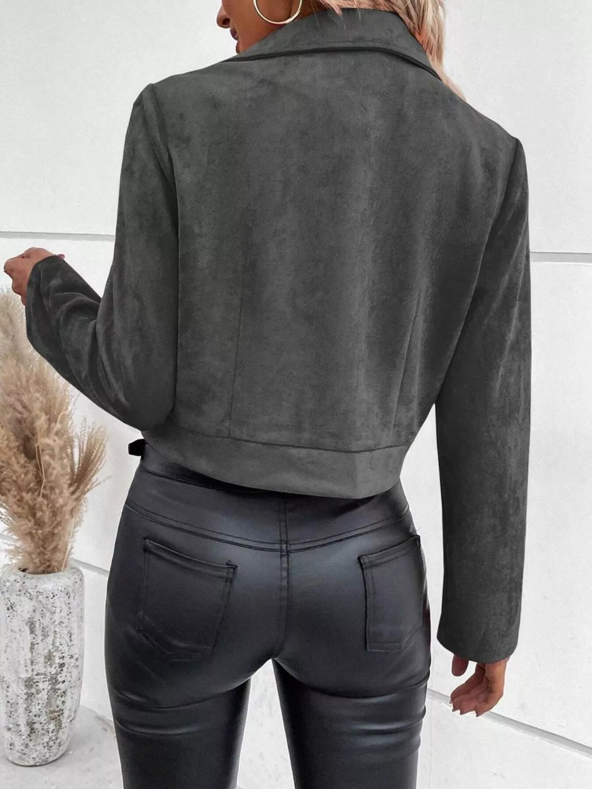 Zip Up Cropped Jacket (4)
